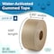 Idl Packaging 3in x 375' Reinforced Heavy Duty Water-Activated Gummed Kraft Tape, White, 4PK H-70W-4 - alternate 2
